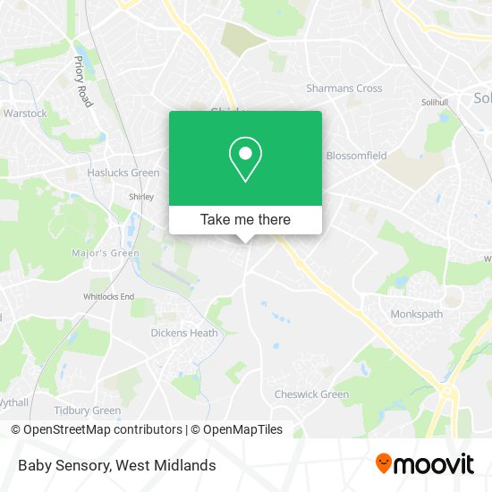 Baby Sensory map