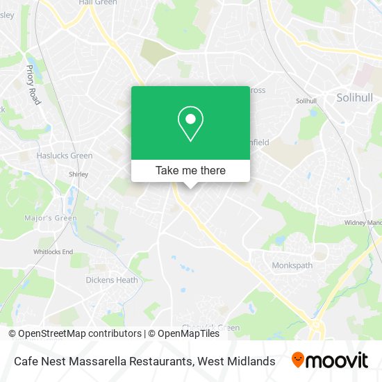 Cafe Nest Massarella Restaurants map