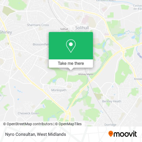 Nyro Consultan map
