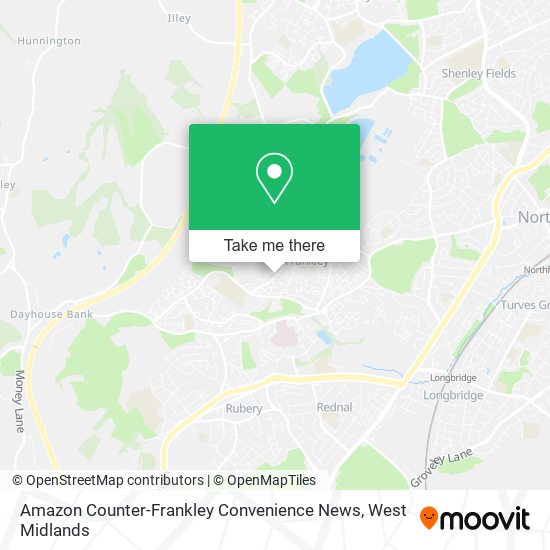 Amazon Counter-Frankley Convenience News map