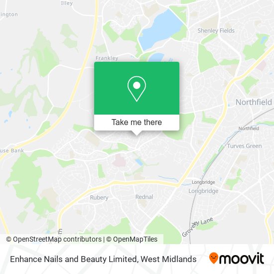 Enhance Nails and Beauty Limited map