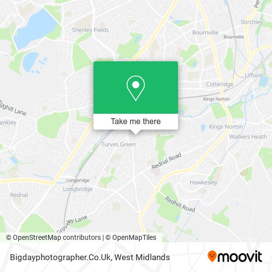 Bigdayphotographer.Co.Uk map