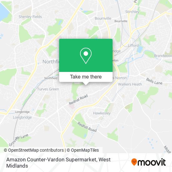 Amazon Counter-Vardon Supermarket map