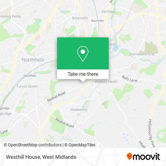 Westhill House map