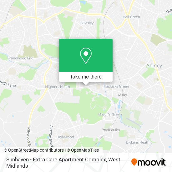 Sunhaven - Extra Care Apartment Complex map