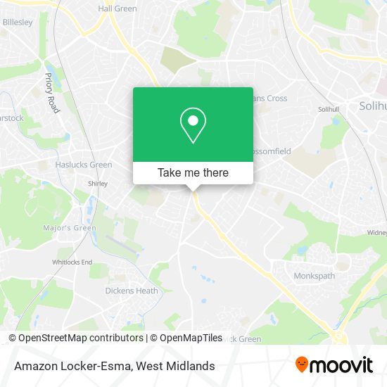 Amazon Locker-Esma map