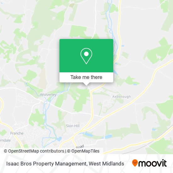 Isaac Bros Property Management map