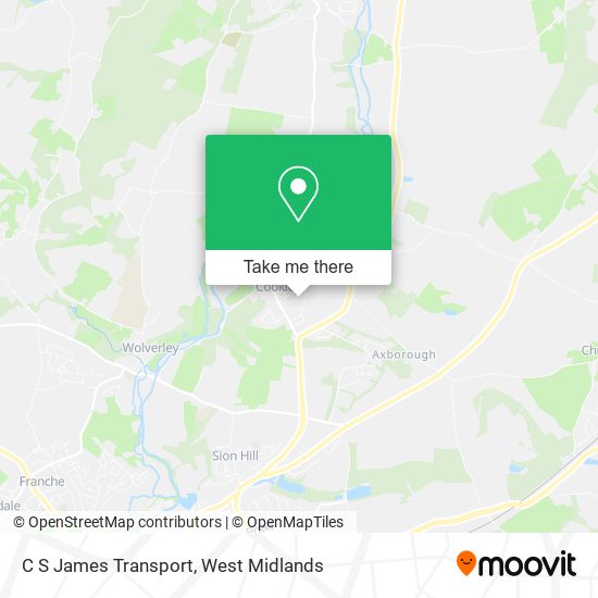 C S James Transport map