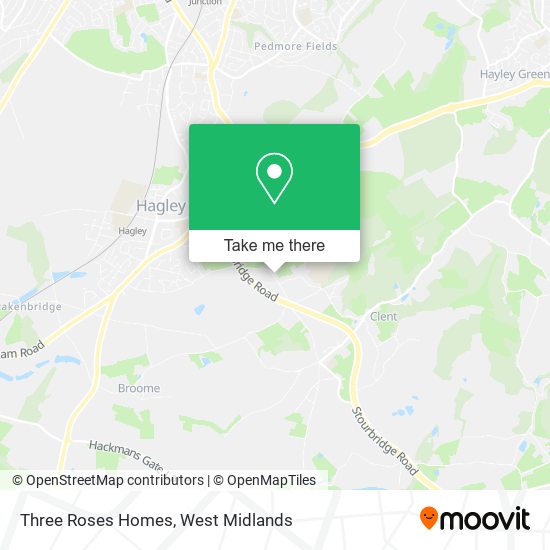 Three Roses Homes map