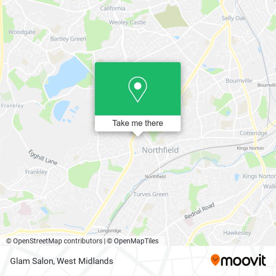 Glam Salon map