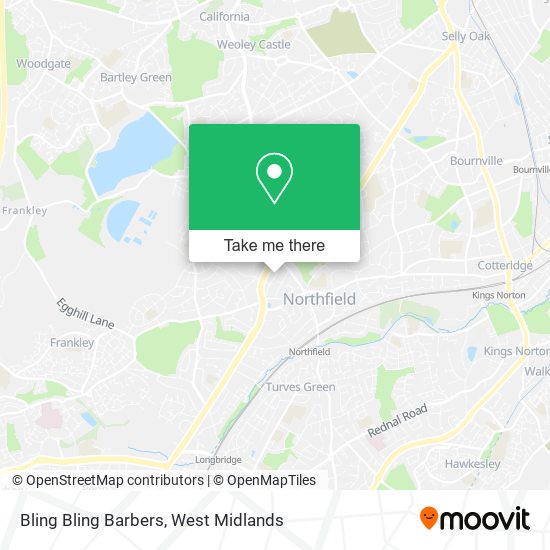 Bling Bling Barbers map