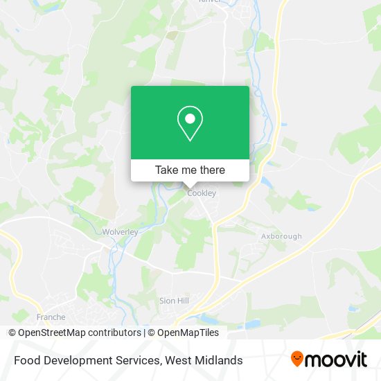 Food Development Services map