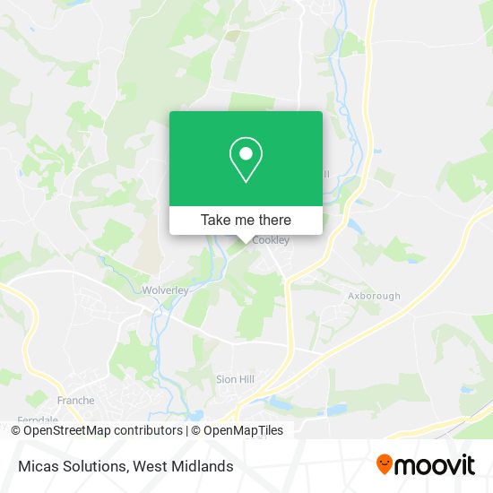 Micas Solutions map