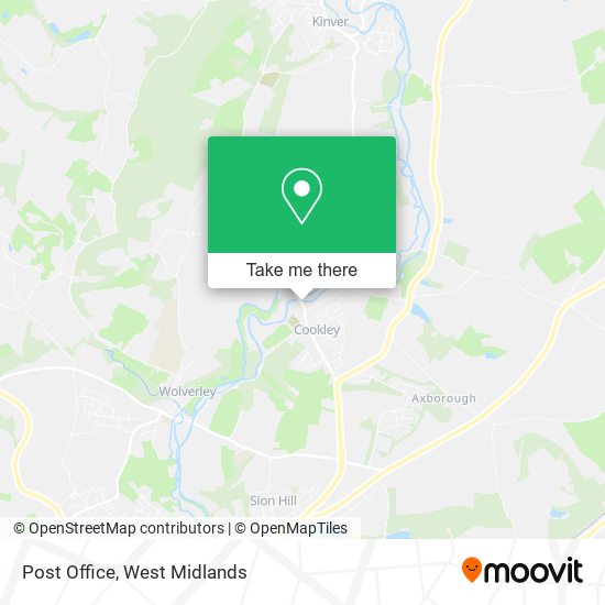 Post Office map