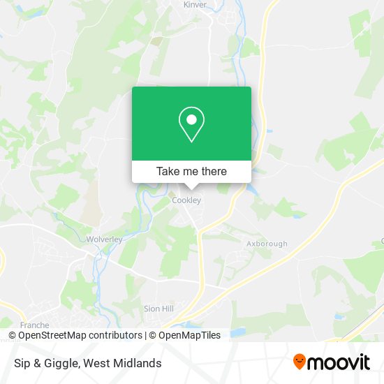 Sip & Giggle map