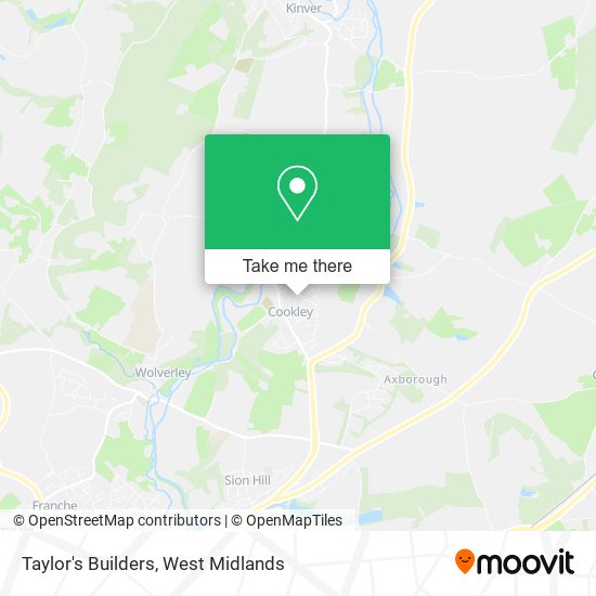 Taylor's Builders map