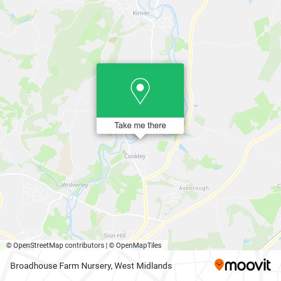 Broadhouse Farm Nursery map