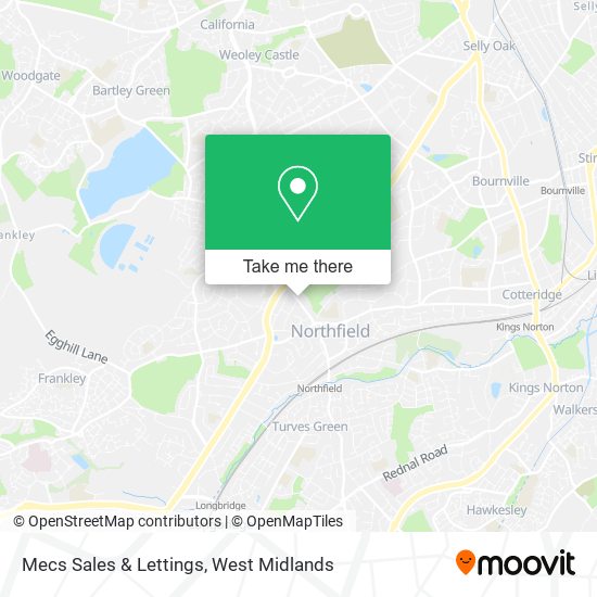 Mecs Sales & Lettings map