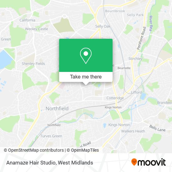 Anamaze Hair Studio map