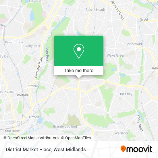 District Market Place map