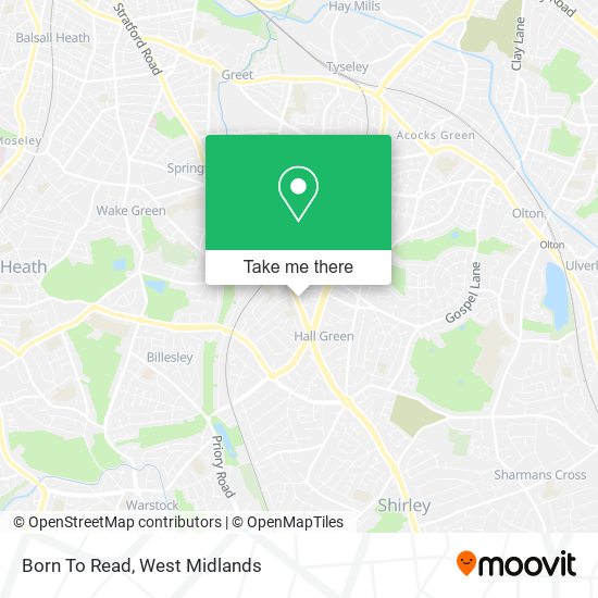 Born To Read map