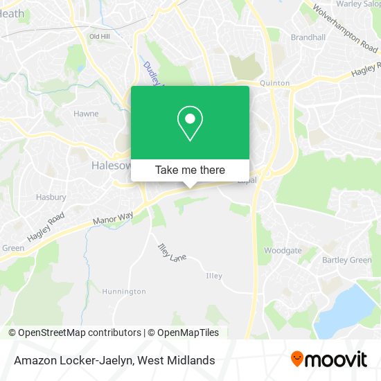 Amazon Locker-Jaelyn map