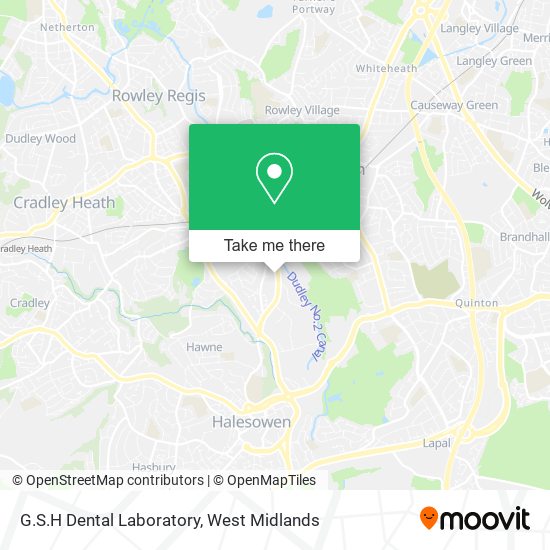 G.S.H Dental Laboratory map