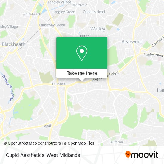 Cupid Aesthetics map
