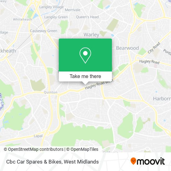 Cbc Car Spares & Bikes map