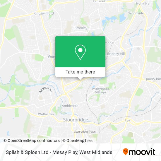 Splish & Splosh Ltd - Messy Play map