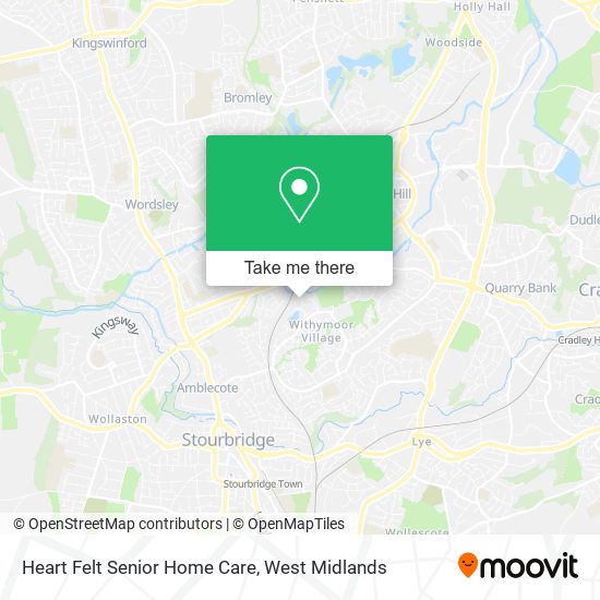 Heart Felt Senior Home Care map