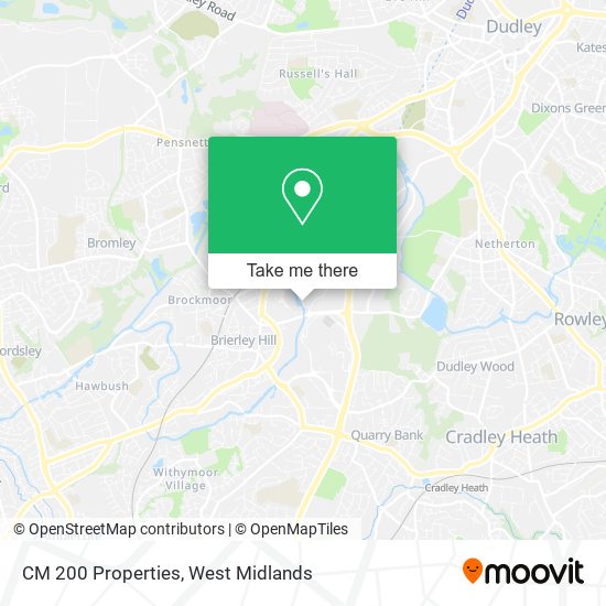 CM 200 Properties map