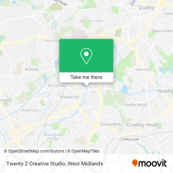 Twenty 2 Creative Studio map