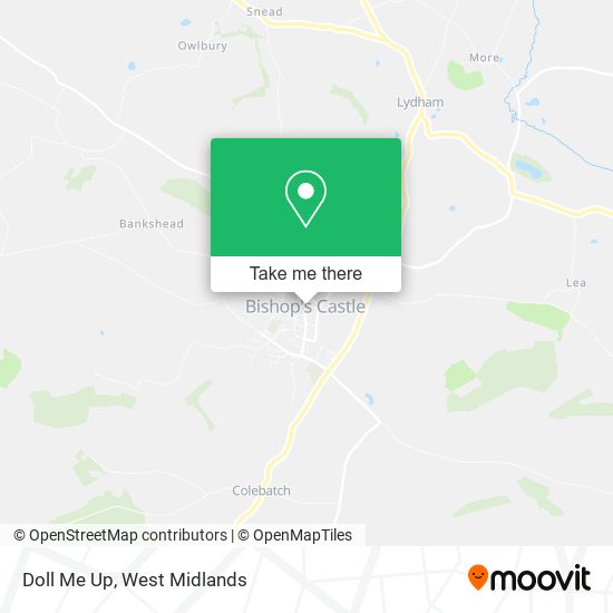 Doll Me Up map