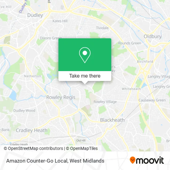 Amazon Counter-Go Local map