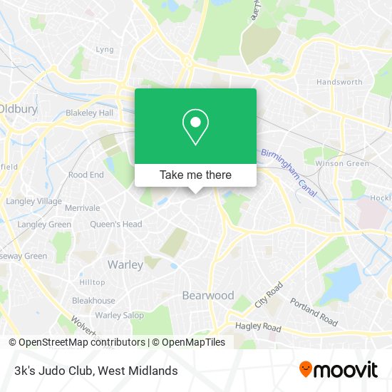 3k's Judo Club map
