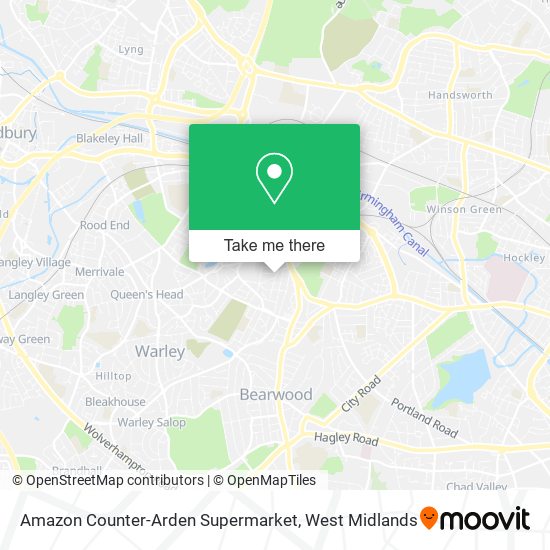 Amazon Counter-Arden Supermarket map