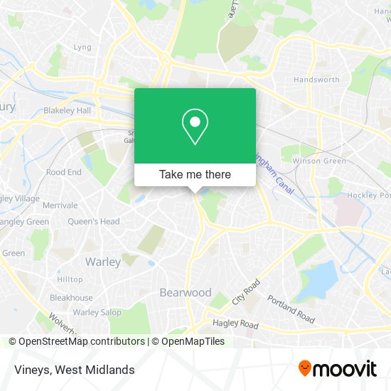 Vineys map
