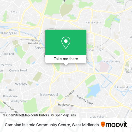 Gambian Islamic Community Centre map