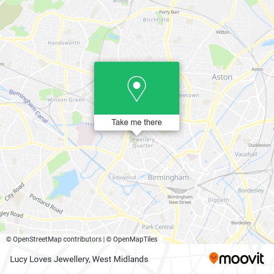 Lucy Loves Jewellery map