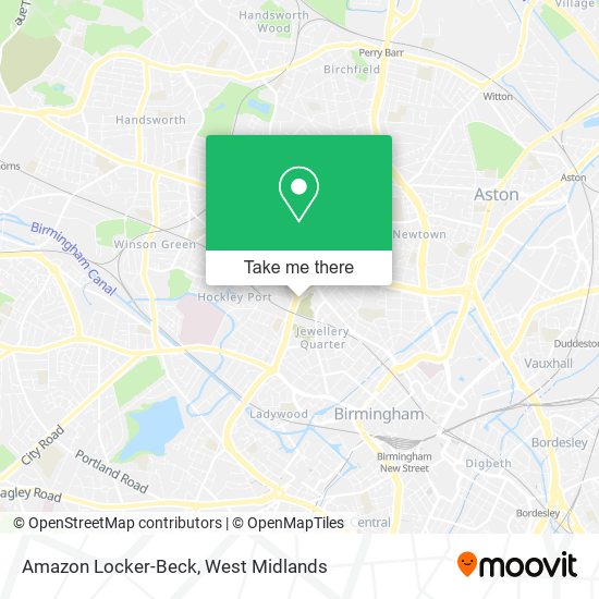 Amazon Locker-Beck map