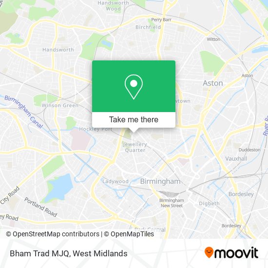 Bham Trad MJQ map