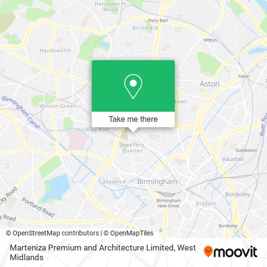 Marteniza Premium and Architecture Limited map