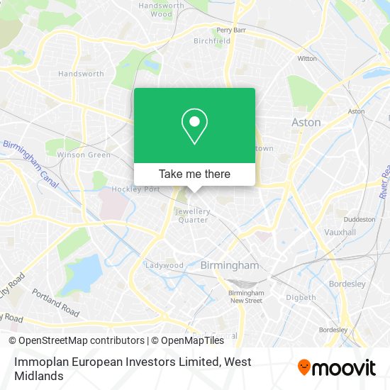 Immoplan European Investors Limited map
