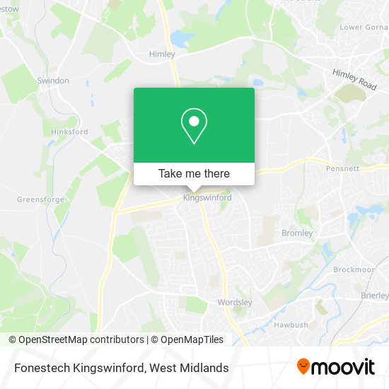 Fonestech Kingswinford map