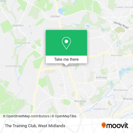 The Training Club map