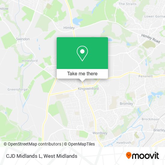 CJD Midlands L map