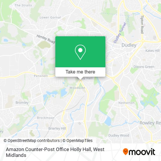 Amazon Counter-Post Office Holly Hall map