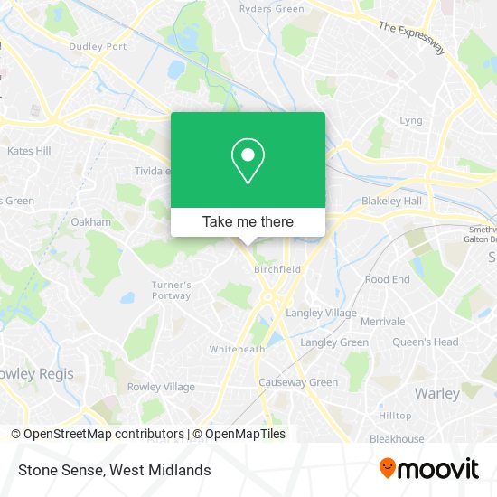 Stone Sense map