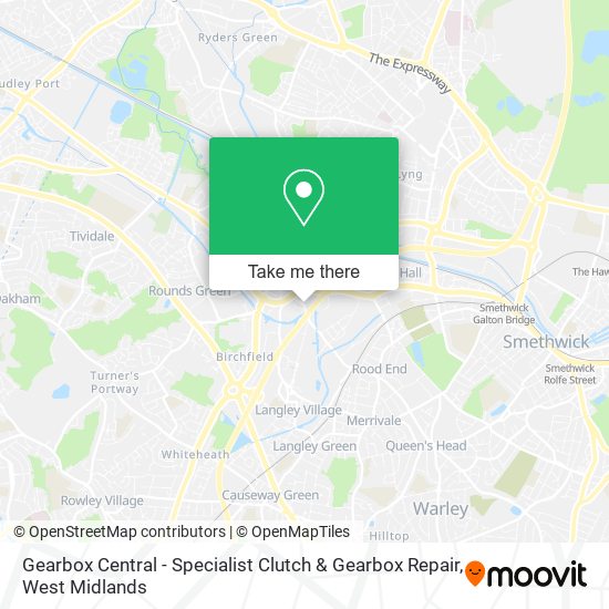 Gearbox Central - Specialist Clutch & Gearbox Repair map
